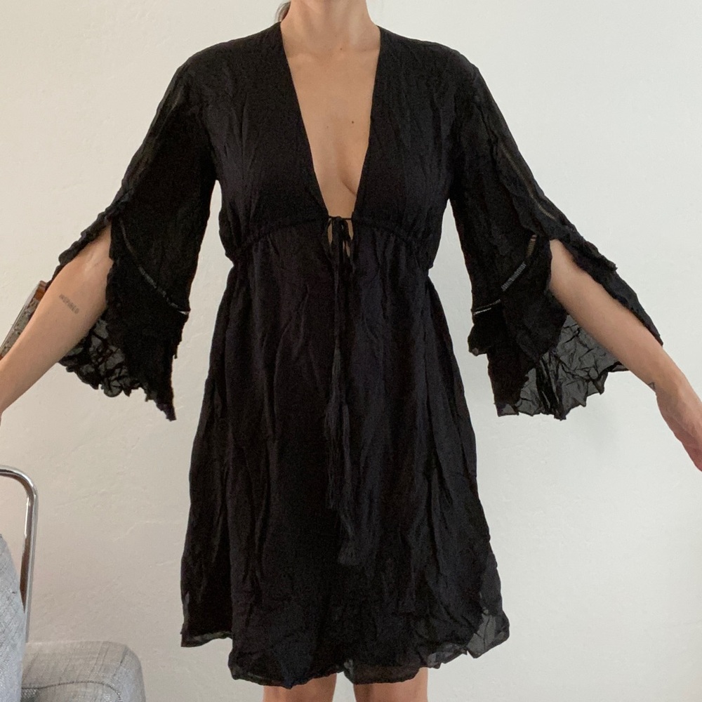 Haute Hippie Black Dress